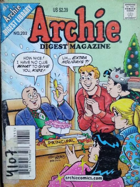 Archie Digest Magazine Bigest Library No. 203
