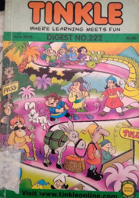 Tinkle Double Digest Where Learning Meet Fun No. 222, June 2010