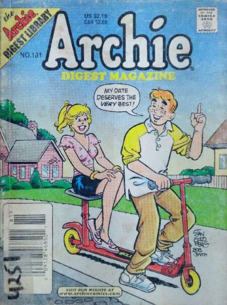 Archie Digest Magazine Bigest Liberary No. 181