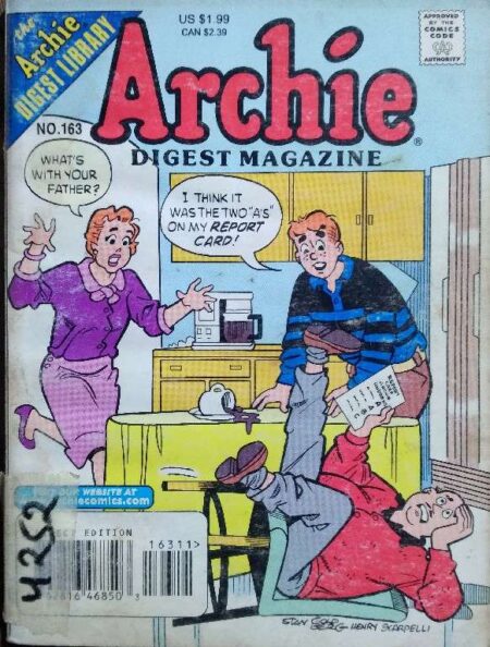 Archie Digest Magazine Bigest Liberary No. 163