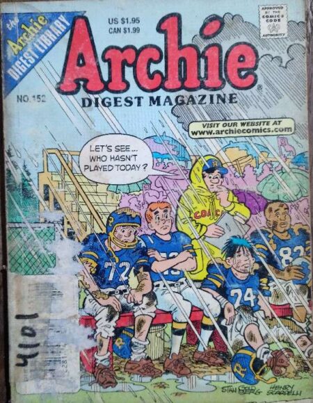 Archie Digest Magazine Bigest Liberary No. 152