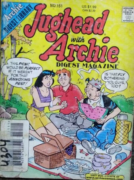 Jughead With Archie Digest Magazine Beigest Library No. 151