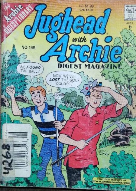 Juaghead With Archie Digest Magazine Beigest Library No. 149