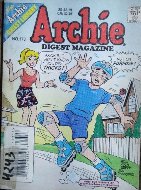 Archie Annual Digest Magazine Bigest Liberary No. 173