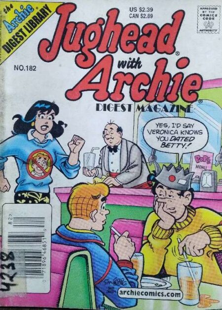 Jughead With Archie Digest Magazine Archie Digest Library No. 182