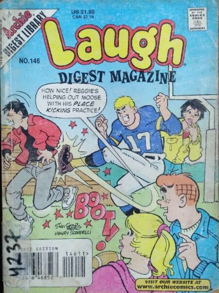Laugh Digest Magazine Archie Bigest Liberary No. 146