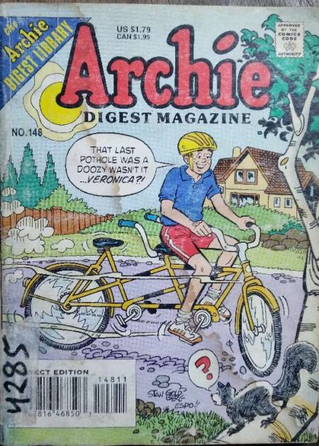 Archie Digest Magazine Bigest Liberary No. 148