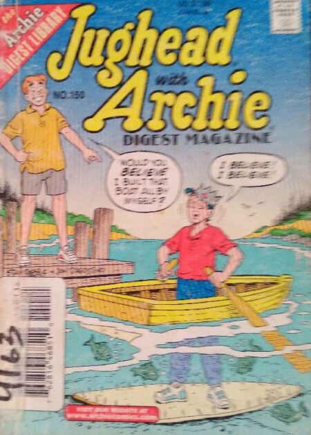 Jughead With Archie Digest Magazine Archie Bigest Liberary No. 150