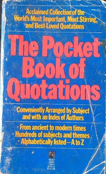 The Pocket Book of Quotations