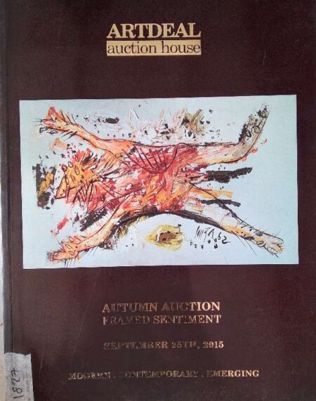Artdeal auction house autumn auction framed sentiment , spt. 25th 2015