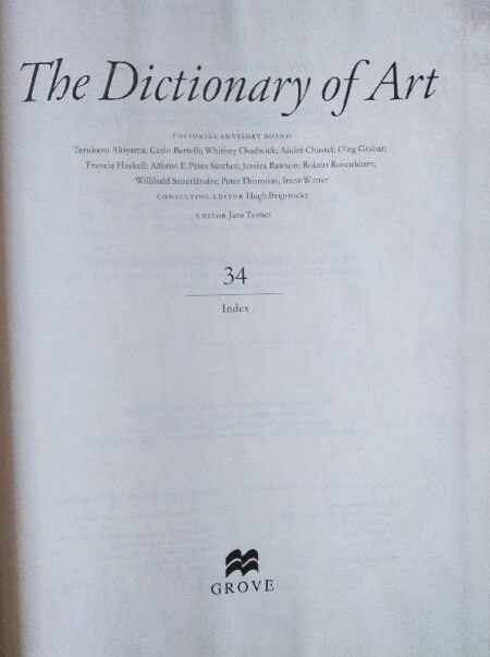 Grove - The Dictionary of Art edited by Jane Turner in thirty four volumes , 1996, reprinted in 1998 with minor corrections 27 rome, ancient, III: Planning to savot