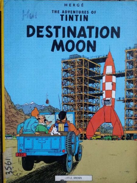 The adventure of tintin destination moon