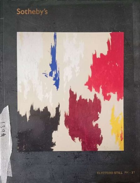 SOTHEBY'S CLYFFORD STILL,CONTEMPORARY ART EVENING AUCTION