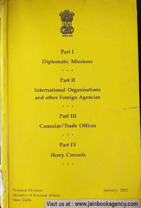 PART I - PART IV DEPLOMATIC MISSIONS
