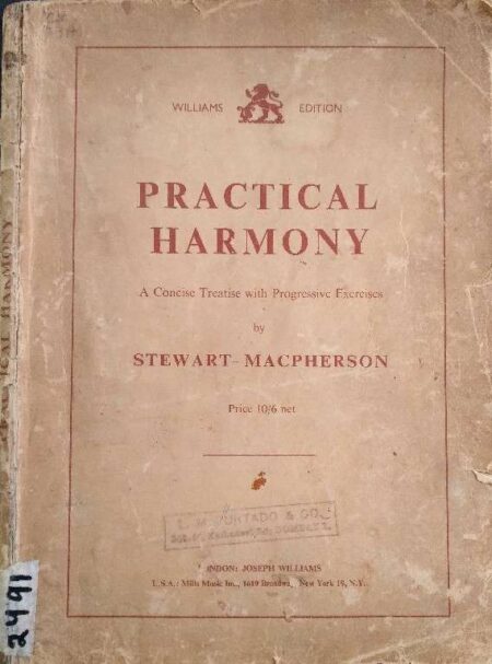 PRACTICAL HARMONY BY STEWART - MACPHERSON