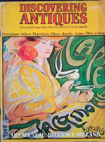 DISCOVERING ANTIQUES THE STORY OF WORLD ANITQUE PUBLISHED WEEKLY EVEY THURSDAY BY PURNELL 30P ISSE 75