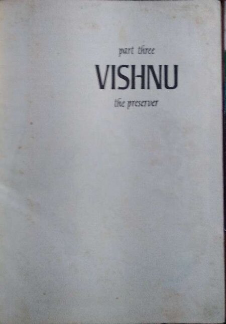 PART THREE VISHNU THE PRESERVER