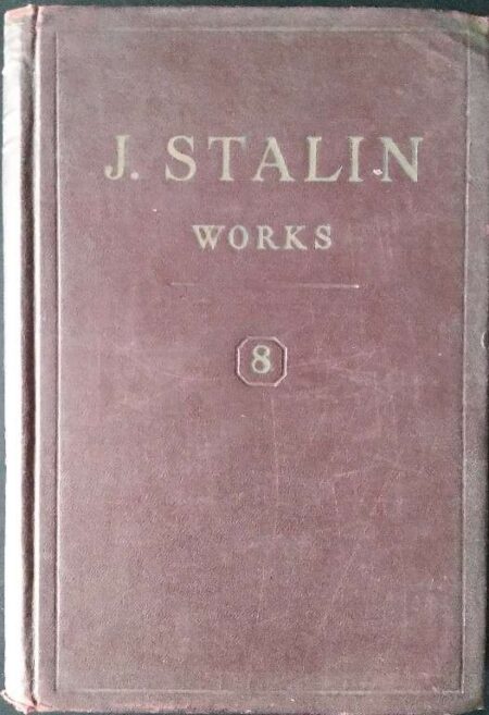J.V. Stalin Works Volume 8 January - November 1926