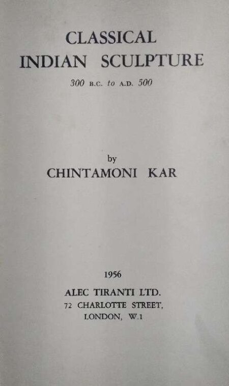 Classical Indian Sculpture By Chintamoni Kar