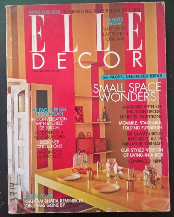 Elle Décor June-July 2009