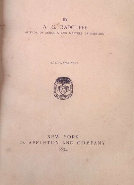SCHOOLS AND MASTERS OF SCULPTURE BY A.G. RADCLIFFE