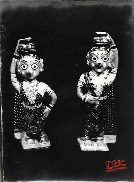 Wood Dolls 2 Piece (South India)