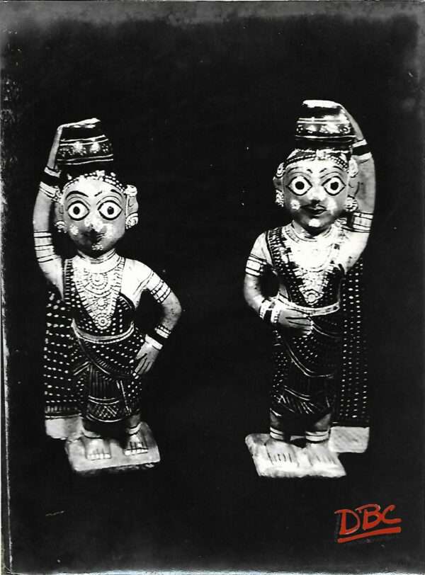 Wood Dolls 2 Piece (South India)