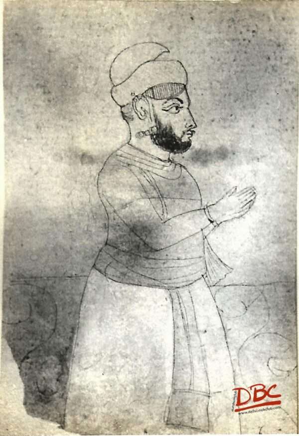 Rajasthan Painting paper  Standing Male
