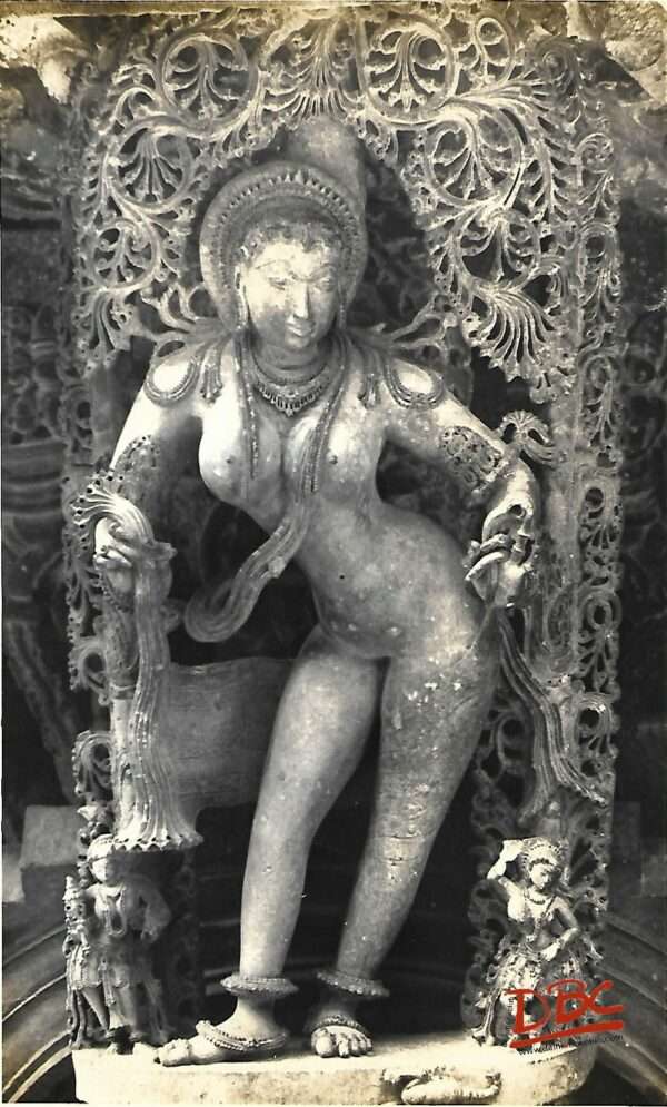 Belur-Chinna Kesav Temple The Bracket Female Figure