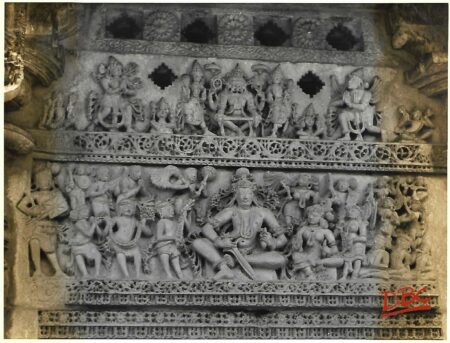 Chuinakeshwar Temple Const Scence of the temple cuilder Keur