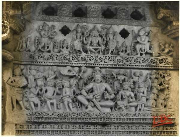 Chuinakeshwar Temple Const Scence of the temple cuilder Keur