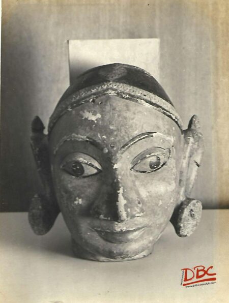 Mask of Female Wood Painted (Orissa)