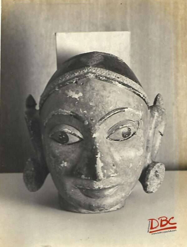 Mask of Female Wood Painted (Orissa)