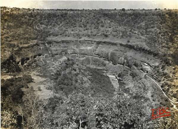 Ajanta Cave From View Point