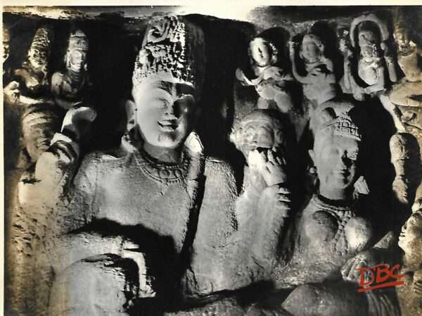 Ellora Cave 29 Shiva Parwati