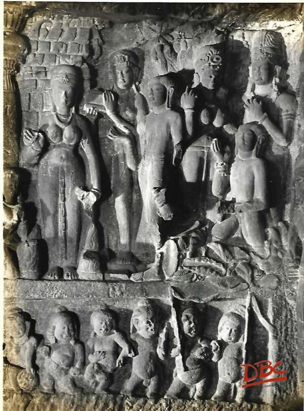 Ellora Cave NO. 21 Shivas Marriage
