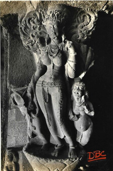 Ellora Cave No. 21 Bracket Figure