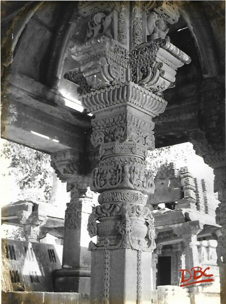 Osian Mata Ka Mandir pillor detials