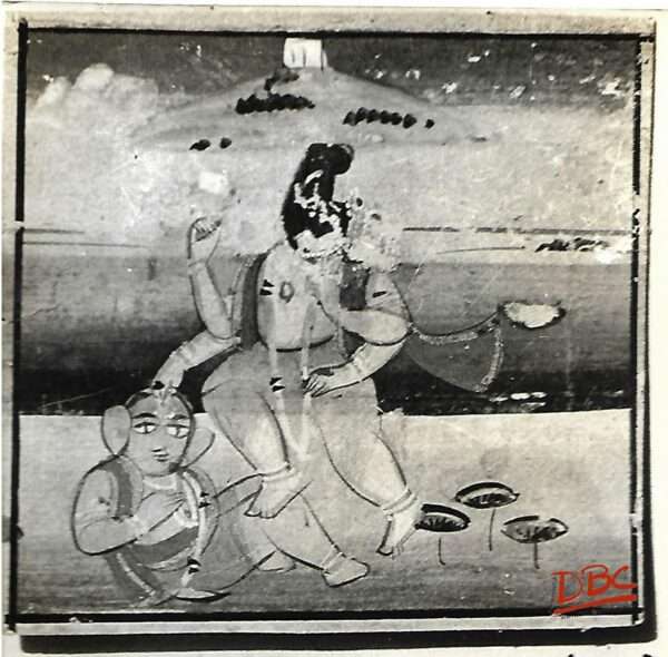 Painting Paper Rajasthan Trivikrama Avtara