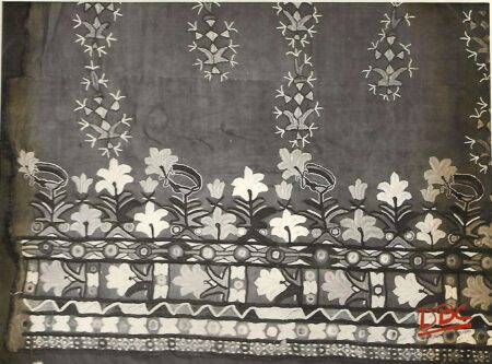 Embroidered Piece With  Mirror Work