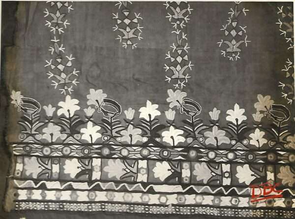 Embroidered Piece With  Mirror Work