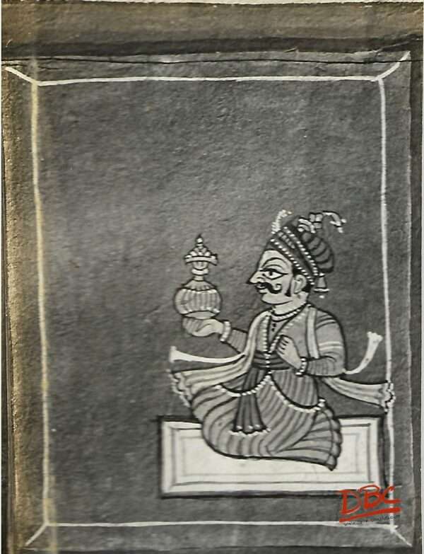 Paper Painting Rajasthan Kumbha Rashi