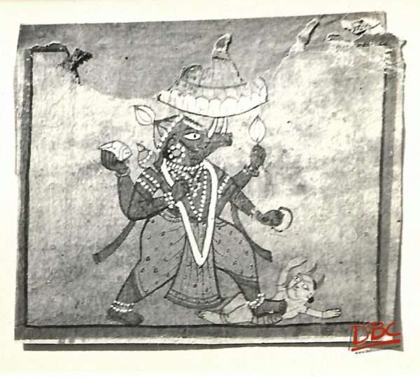 Painting Paper Rajasthan Varaha Avatara of Vishnu