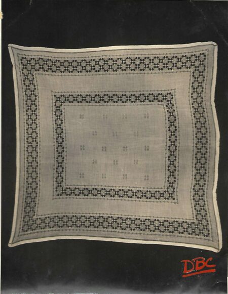Embroidered Tea Napkin