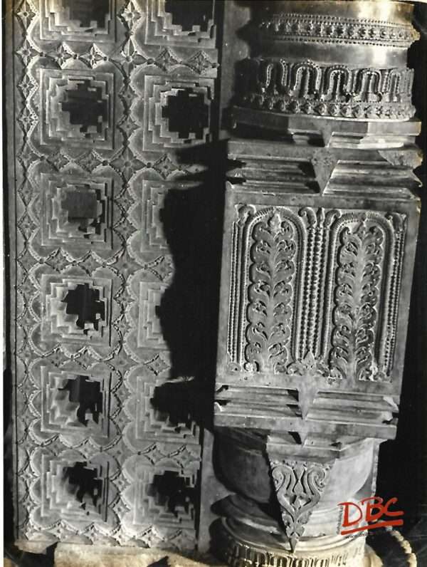 Thousand Pillar Temple Closeup of The Pillar & Jali of TheE Shrive