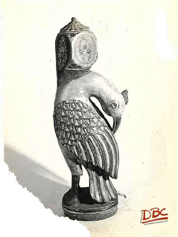 Rajasthan Parrot shaped cot leg  wood