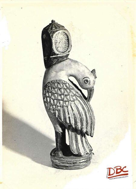 Rajasthan Parrot shaped painted cot leg wood