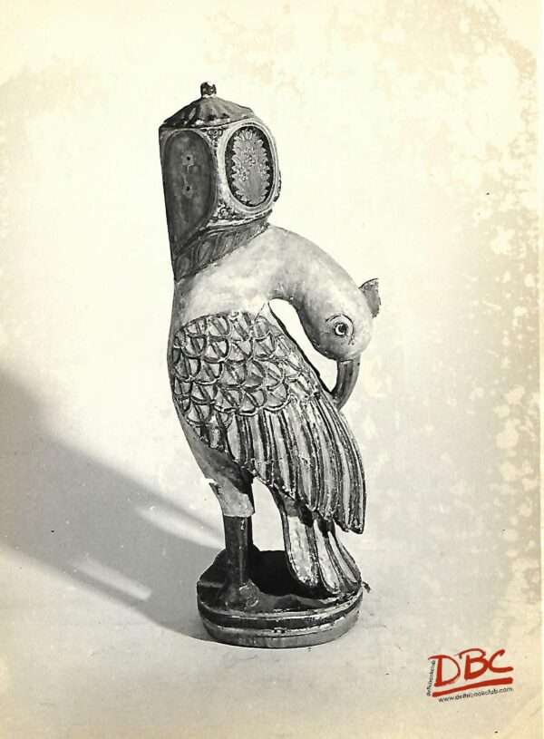 Rajasthan Parrot shaped painted cot leg wood