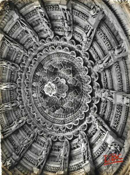 Mount Abu Vimal Temple A Ceiling(Dilwara)
