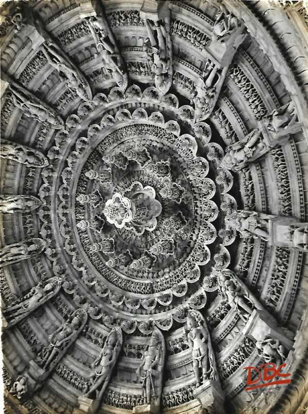 Mount Abu Vimal Temple A Ceiling(Dilwara)